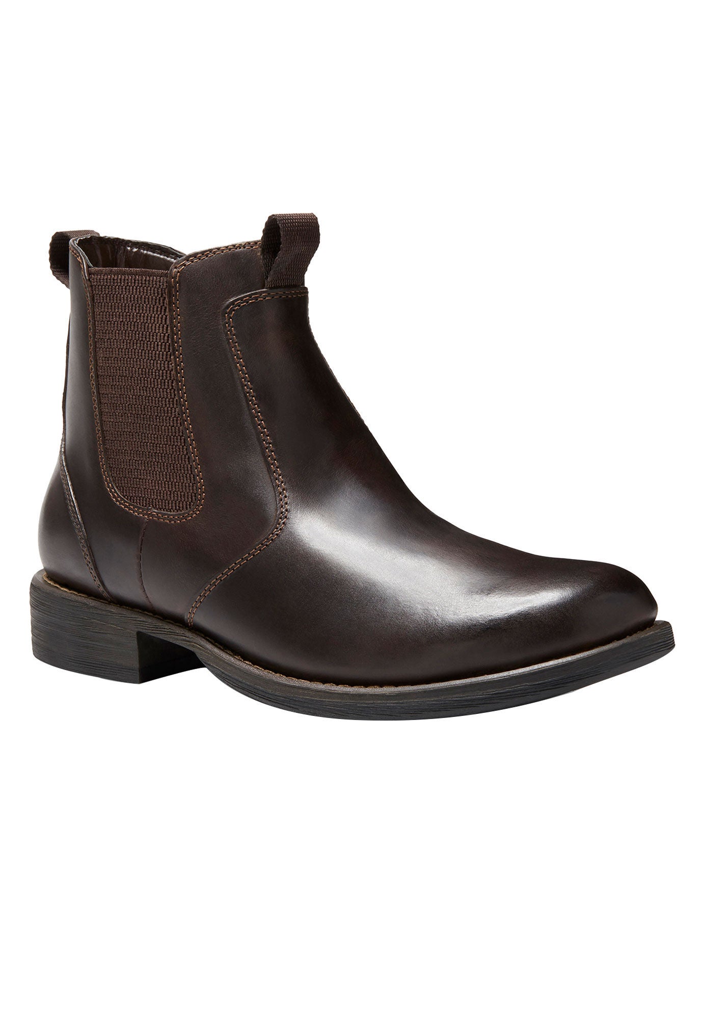 Daily Double Chelsea Boots by Eastland&reg;, DARK BROWN, hi-res image number 0