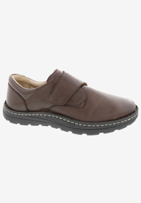 WATSON Casual Shoes, BROWN STRETCH LEATHER, hi-res image number null