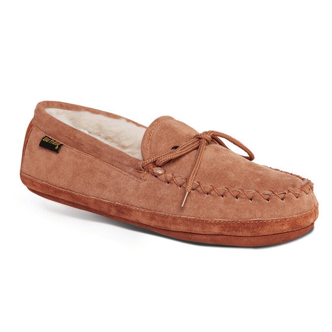 Men's Soft Sole Moccasin, CHESTNUT, hi-res image number null