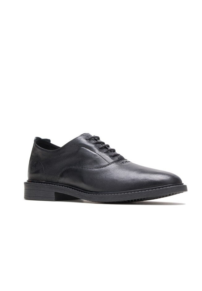 Hush Puppies® Davis Slip-On Oxford Shoes, BLACK LEATHER, hi-res image number null