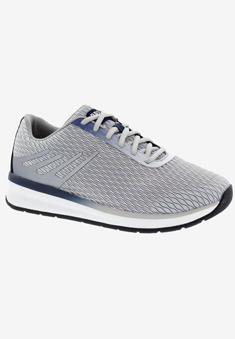 THRUST Sneakers, GREY NAVY MESH, hi-res image number null
