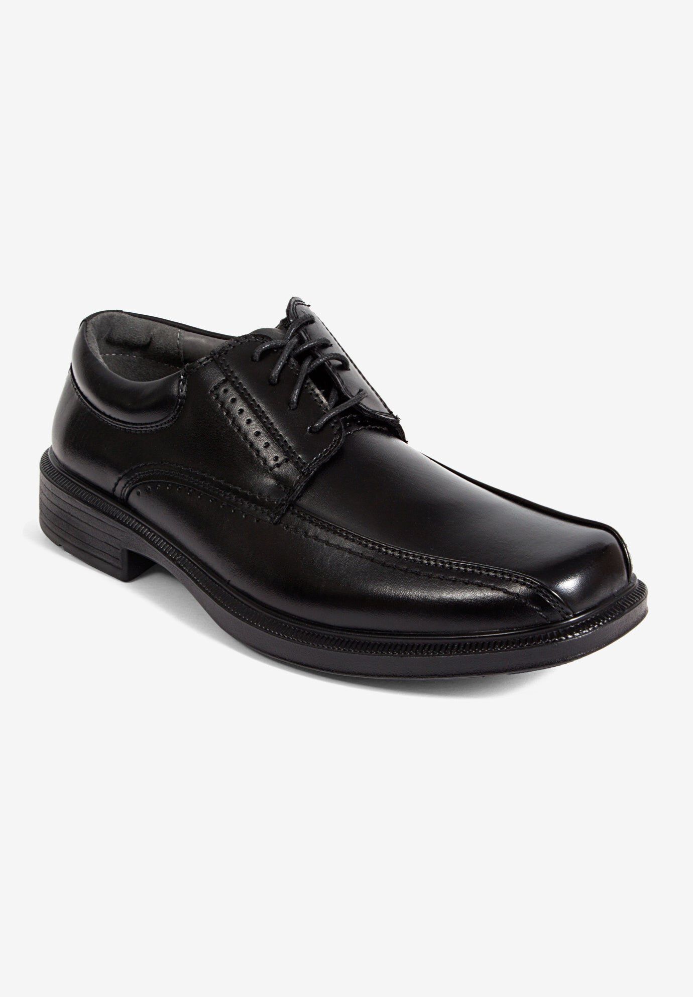 Deer Stags Williamsburg Lace-Up Dress Shoe, BLACK, hi-res image number 0