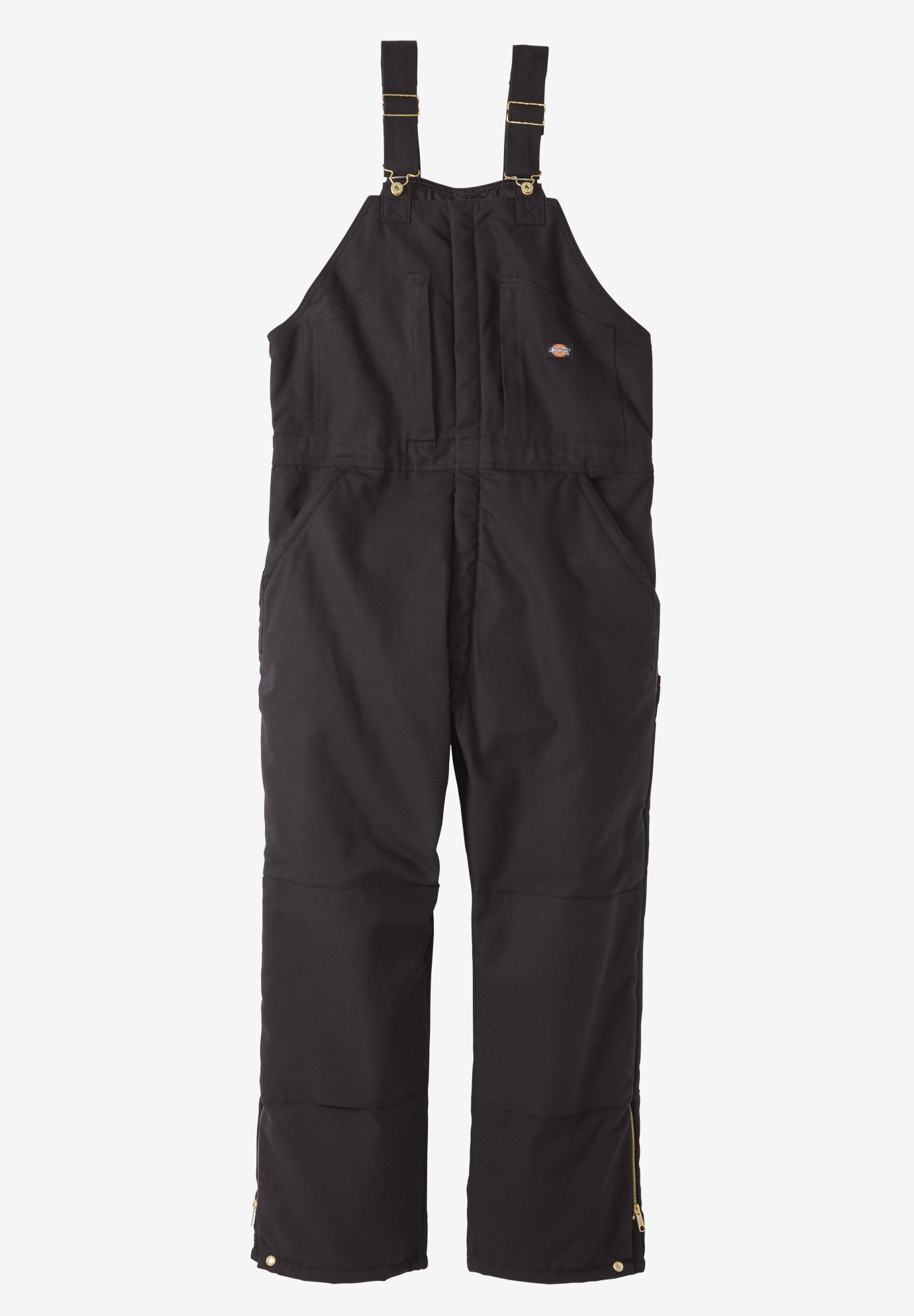 Dickies&reg; Rigid Insulated Duck Bib Overall, BLACK, hi-res image number 0