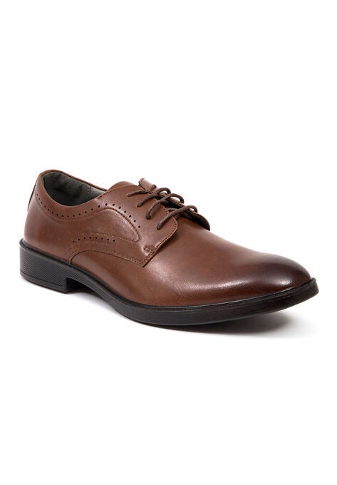 Metro Oxford Comfort Dress Shoes, BROWN, hi-res image number null