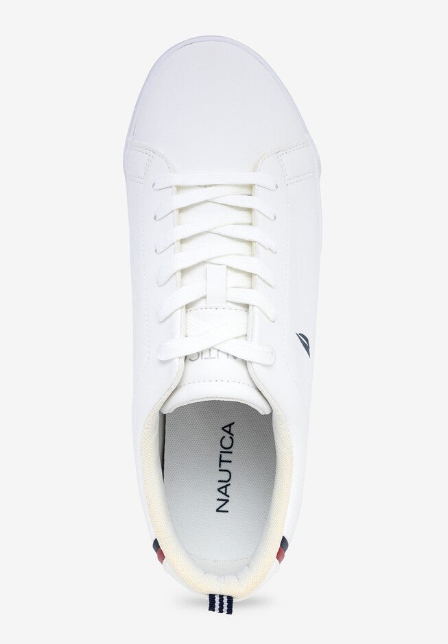 Nautica Graves Sneakers, WHITE NAVY, alternate image number null