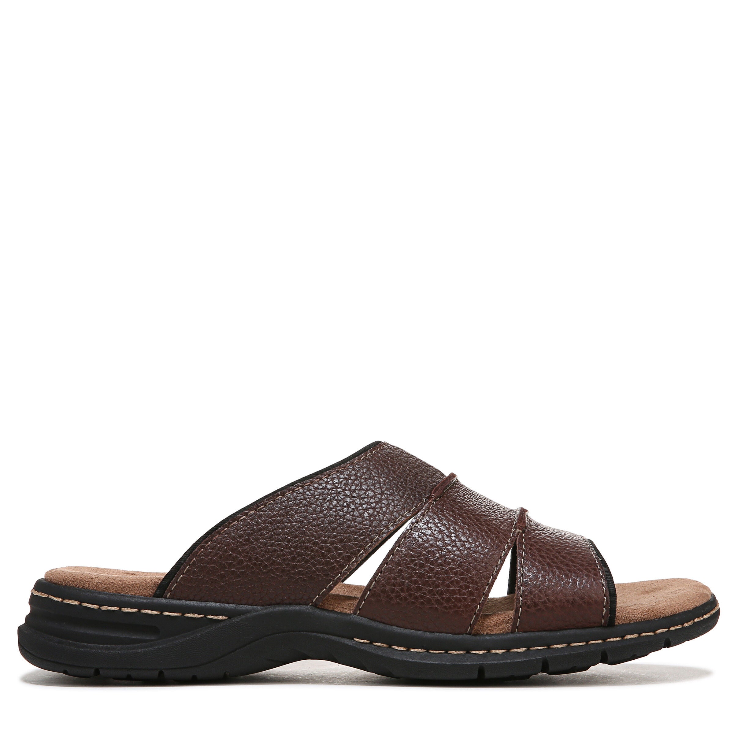 Gordon Slide Sandal, BRIAR BROWN, alternate image number 3