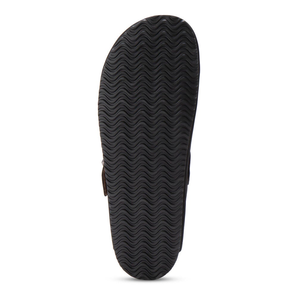 Gabe Leather Clog, BLACK, alternate image number 3