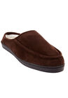 Microsuede Clog Slippers, BROWN, hi-res image number null