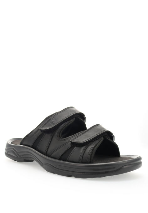 Propet Vero Men'S Slide Sandals, BLACK, hi-res image number null