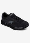 Skechers® Go Walk Lace-Up Sneakers, BLACK, hi-res image number 0