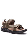 Men's Daytona Sandals, OLIVE, hi-res image number null