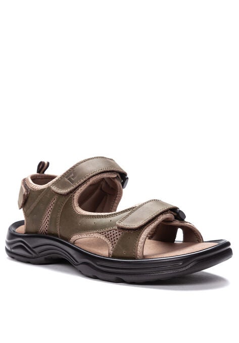 Men's Daytona Sandals, OLIVE, hi-res image number null