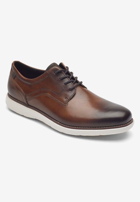 Rockport® Garett Plain Toe Oxfords, COGNAC, hi-res image number null