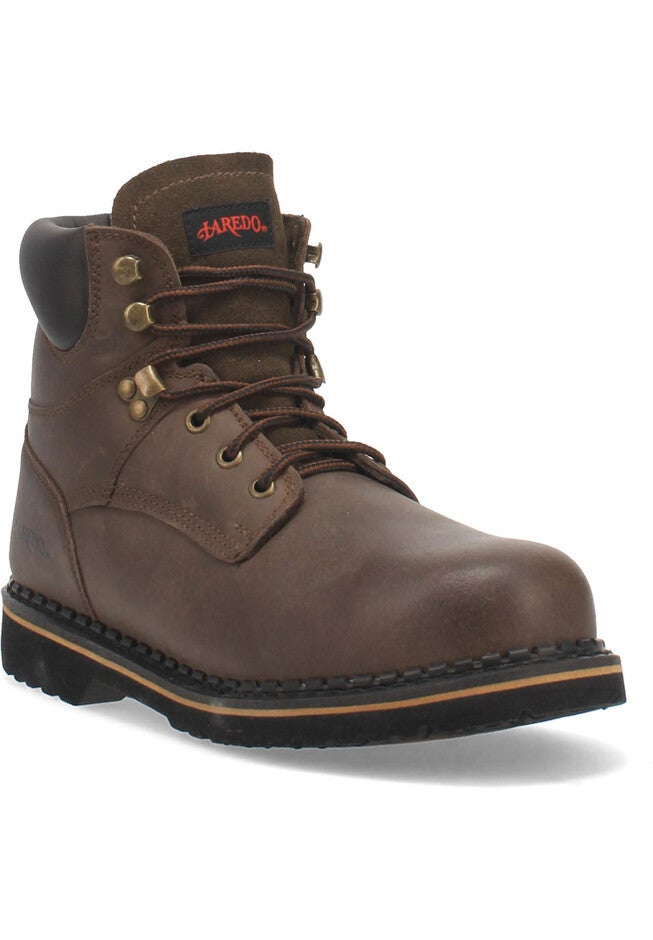 Hub & Tack Steel Toe Boot, BROWN, hi-res image number null