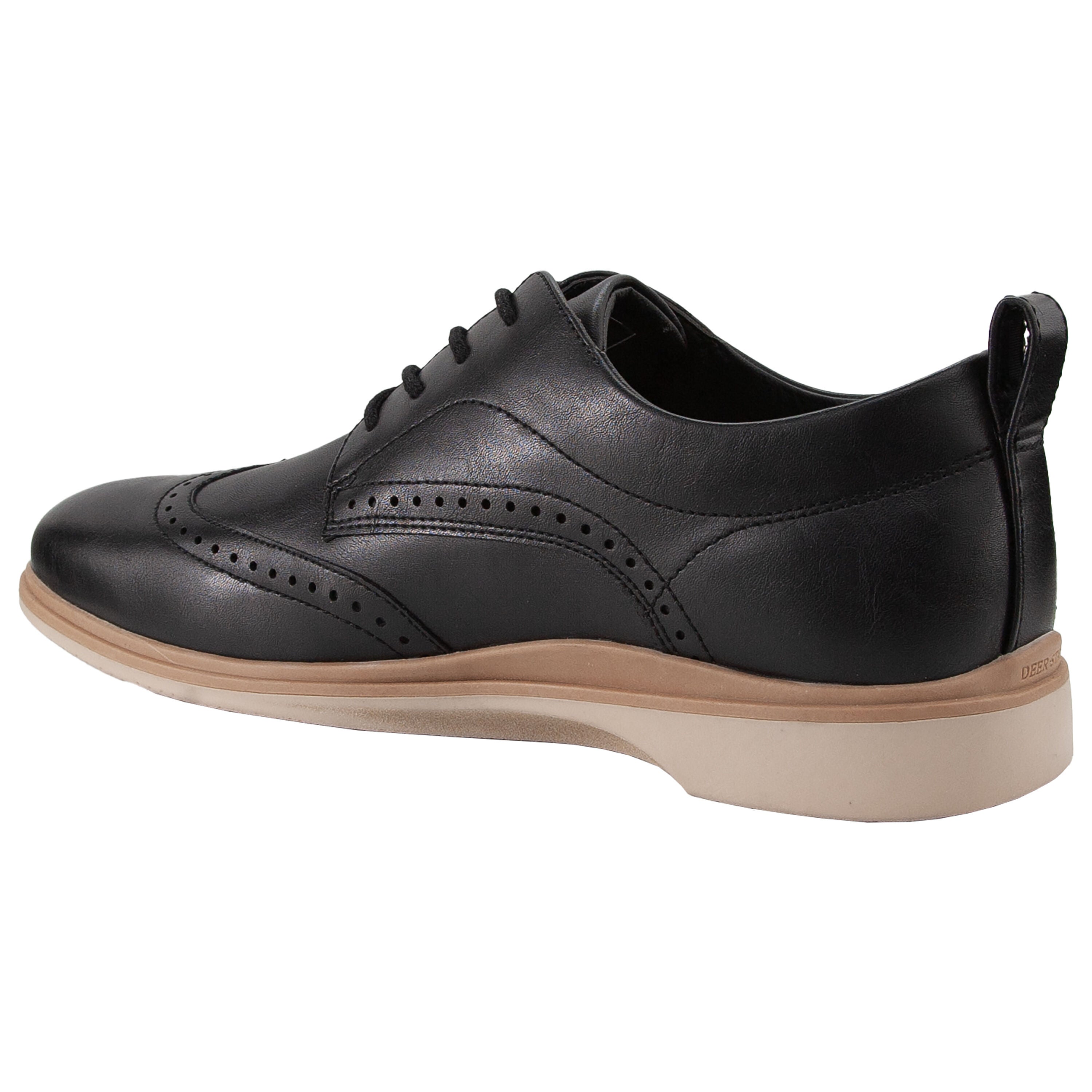 Deer Stags Delgado SUPRO Comfort Wingtip Oxford, BLACK, alternate image number 3