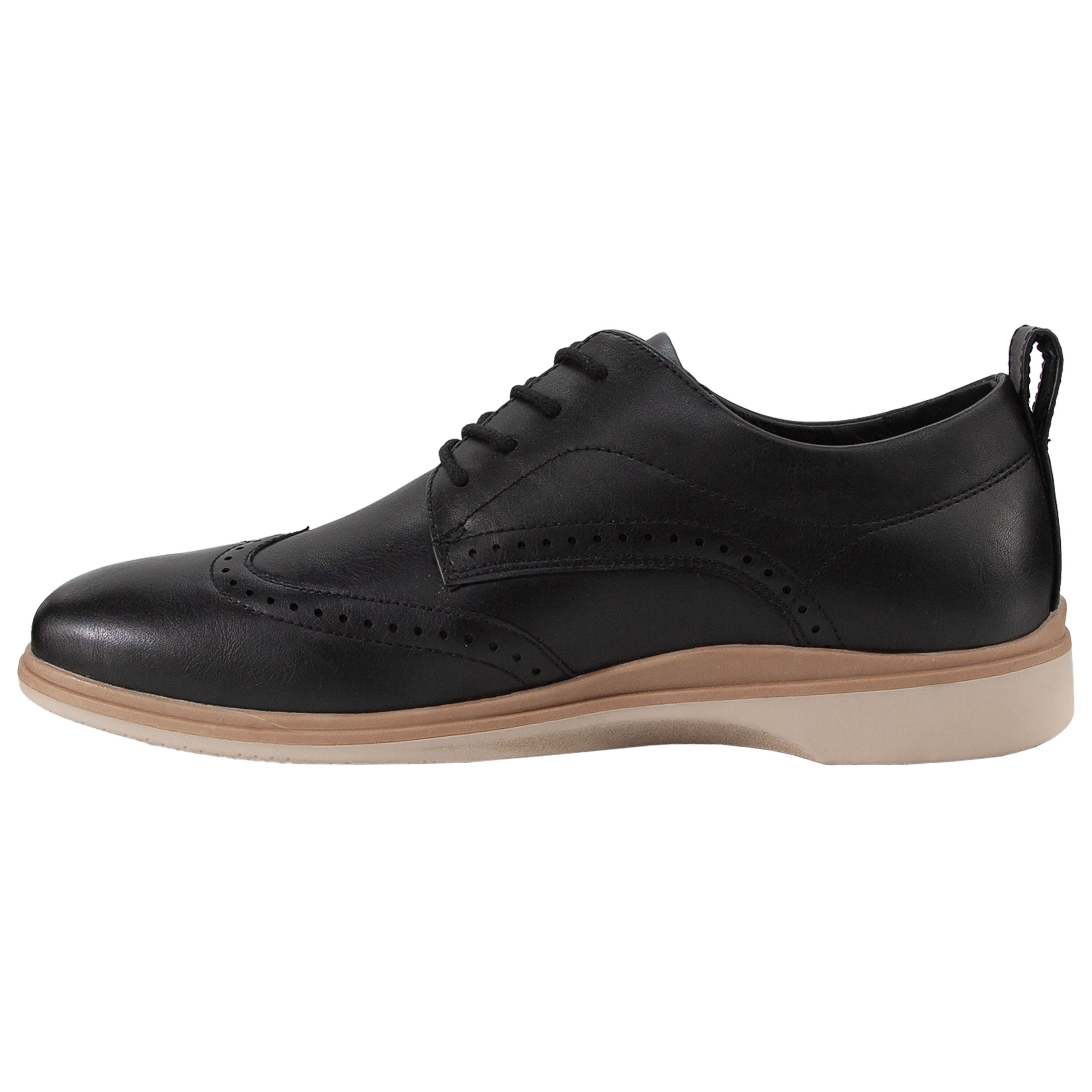 Deer Stags Delgado SUPRO Comfort Wingtip Oxford, BLACK, alternate image number 2