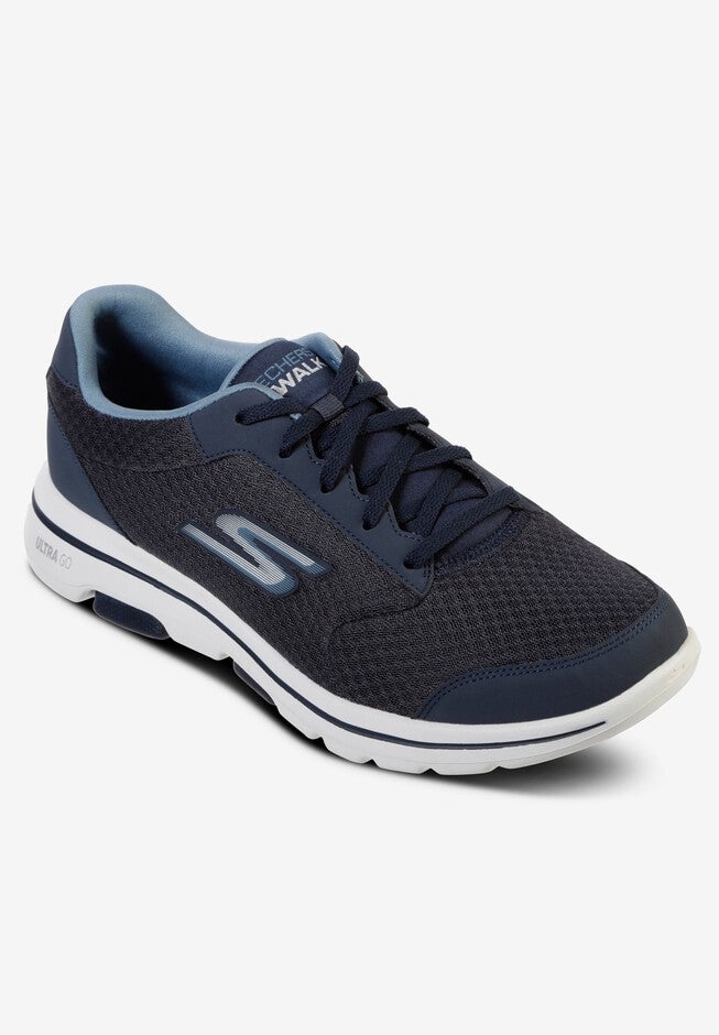 GO WALK® Lace-Up Sneakers, NAVY, hi-res image number null