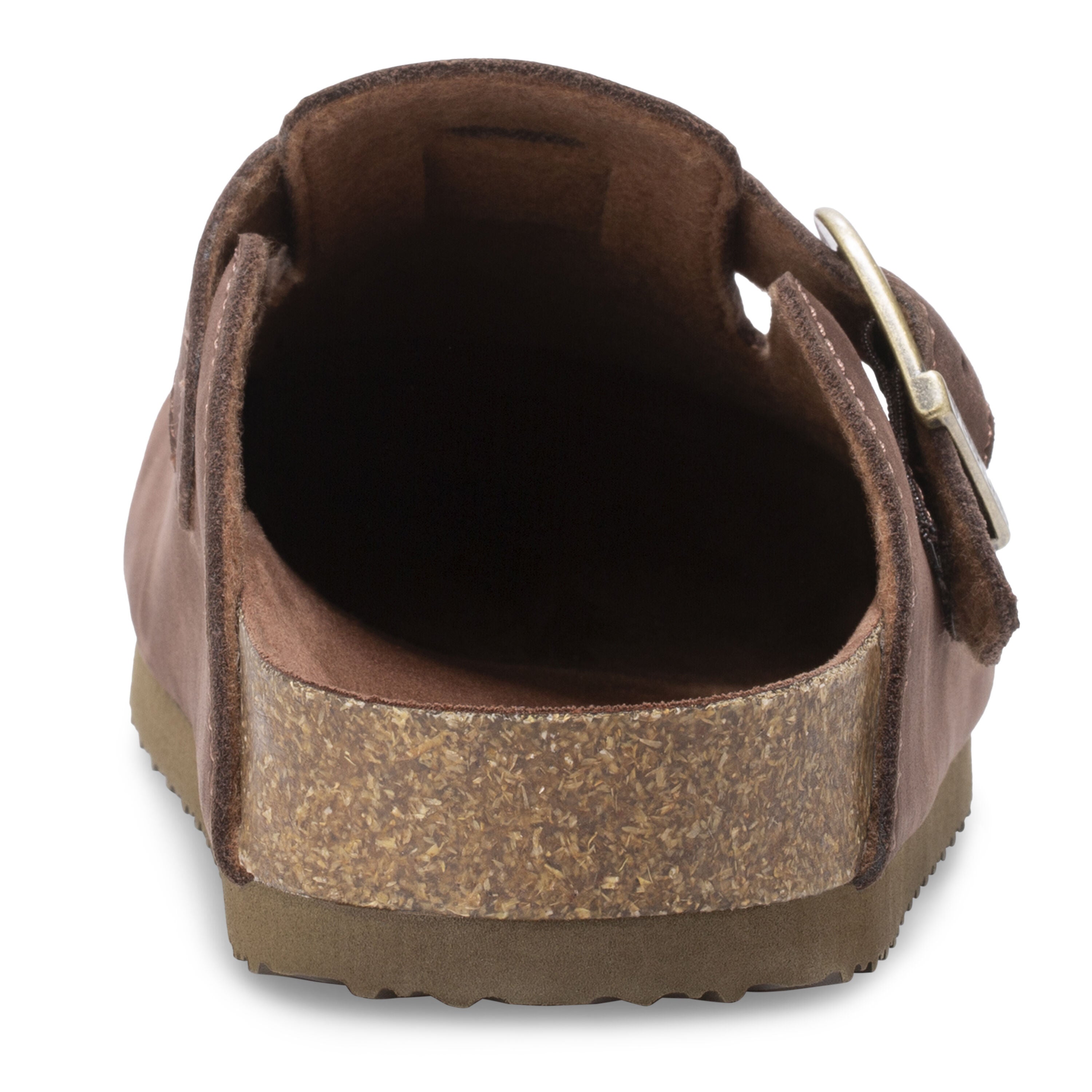 Gabe Leather Clog, BROWN, on-hover image number 1