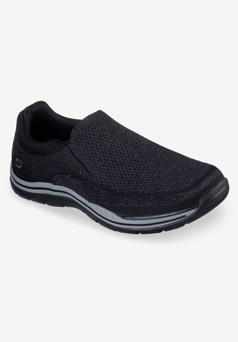 Skechers Relaxed Fit®: Expected - Gomel, BLACK, hi-res image number null