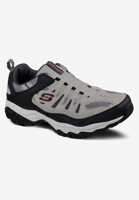 SKECHERS® After Burn-Memory Fit Shoes, GREY BLACK, hi-res image number null
