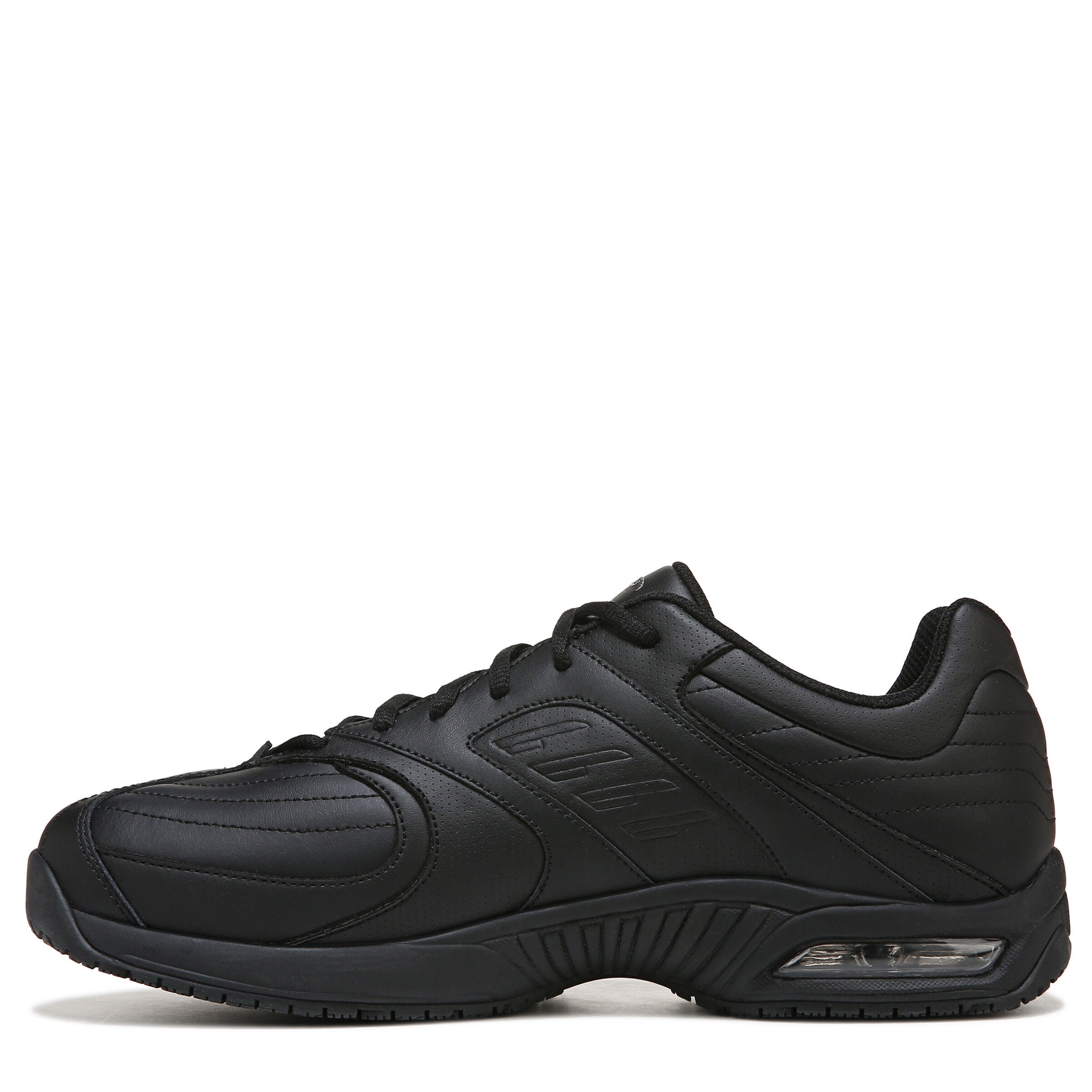 Cambridge II Slip Resistant Sneaker, BLACK, alternate image number 5