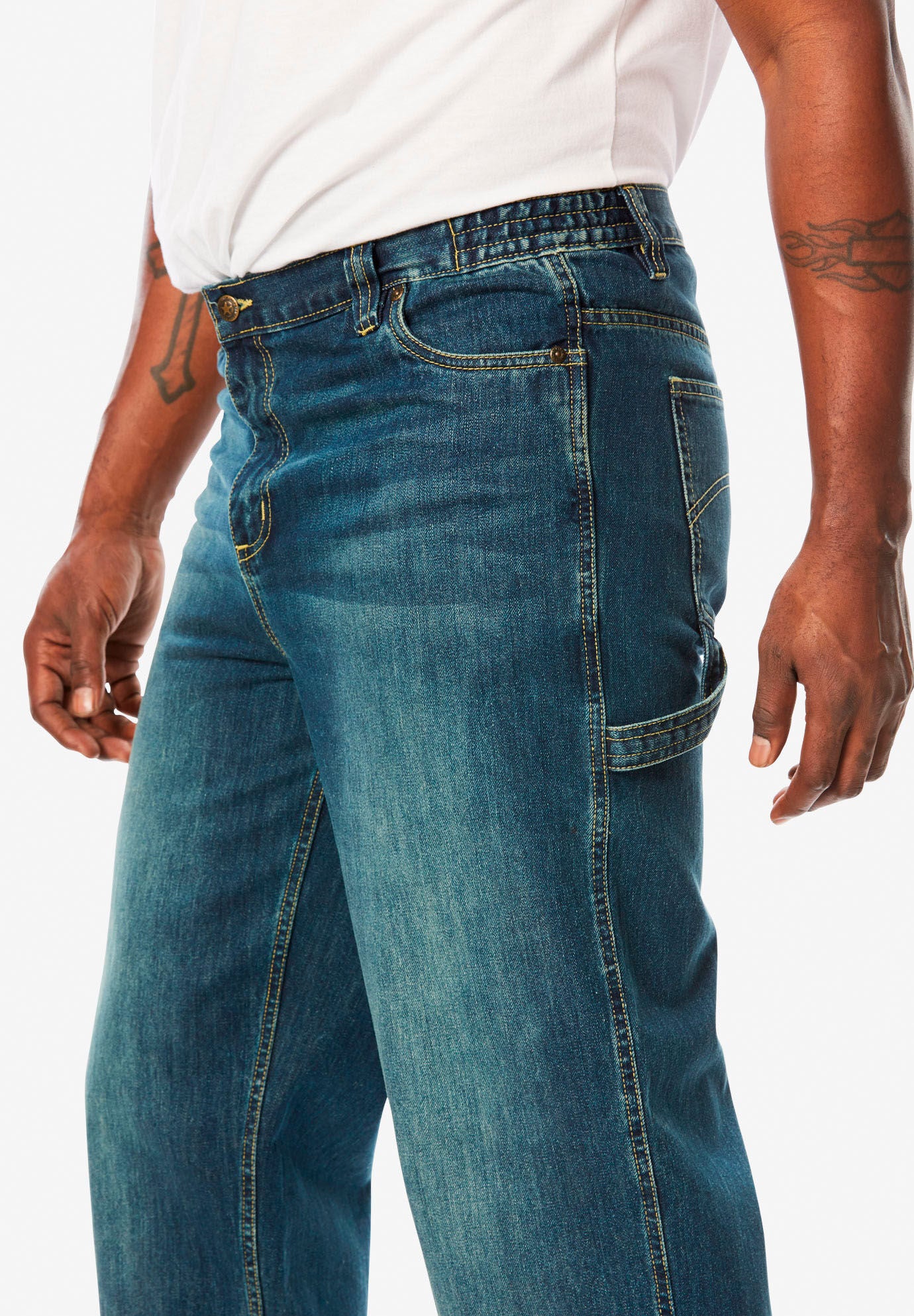 Boulder Creek&trade; Relaxed Carpenter Jeans, , alternate image number 5