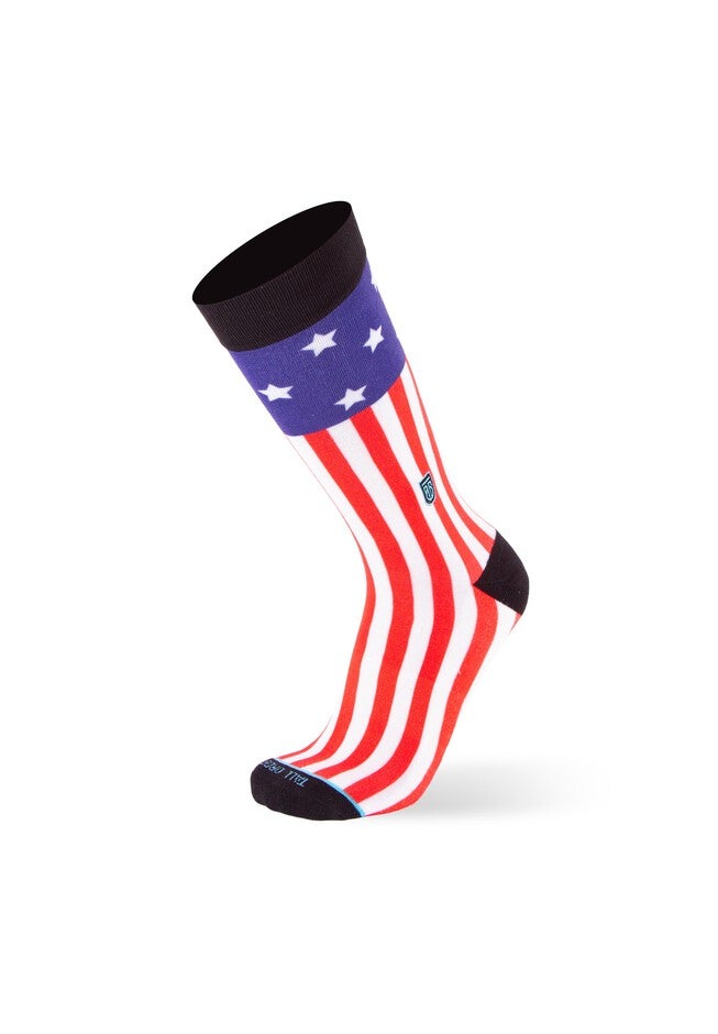 The Stars and Stripes Socks, RED WHITE BLUE, hi-res image number 0