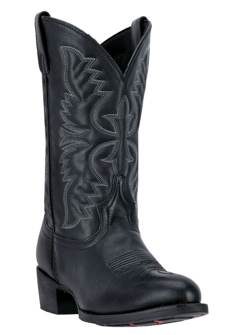 Laredo® Birchwood Cowboy Boots, BLACK, hi-res image number null