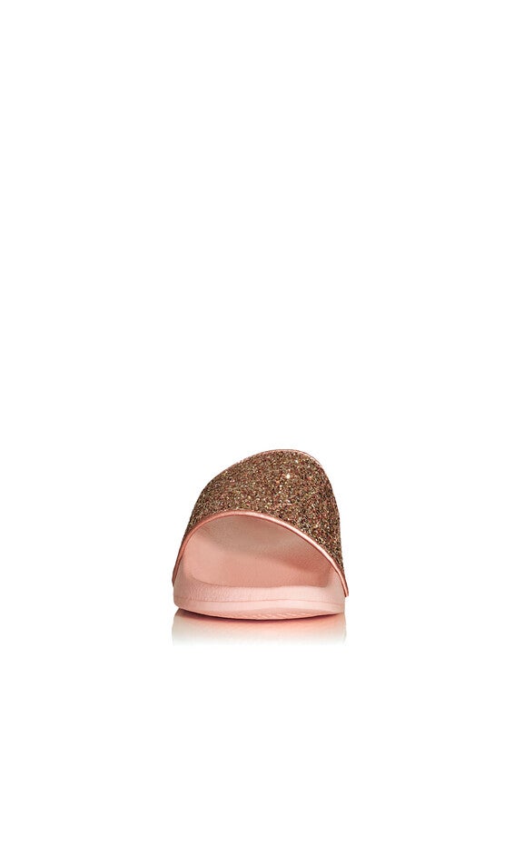 WIDE FIT Sally Sparkle Slide - blush, , alternate image number null