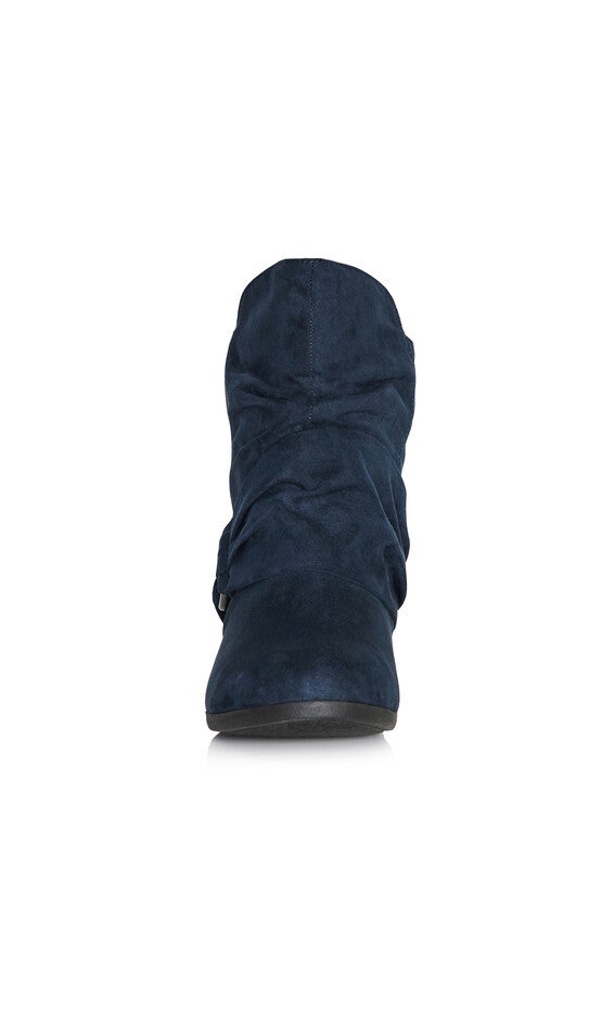 WIDE FIT Serena Ankle Boot - navy, , alternate image number null