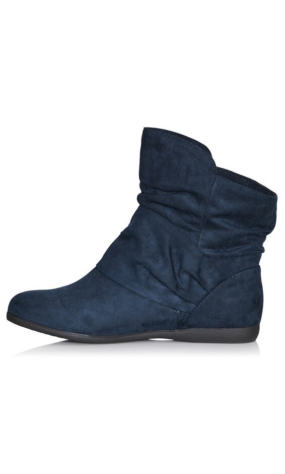 WIDE FIT Serena Ankle Boot - navy, , alternate image number null