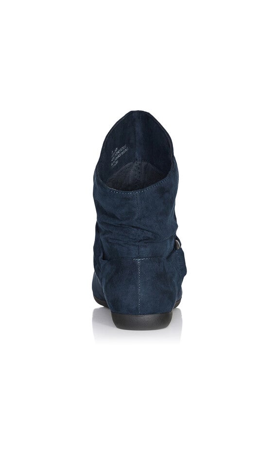 WIDE FIT Serena Ankle Boot - navy, , alternate image number null