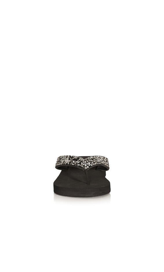 WIDE FIT Georgia Wedge - black, , alternate image number null