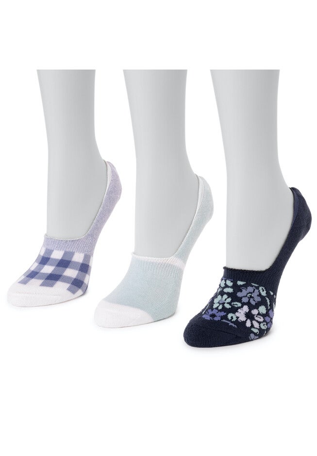 6 Pair Pack No Show Socks, , alternate image number 2