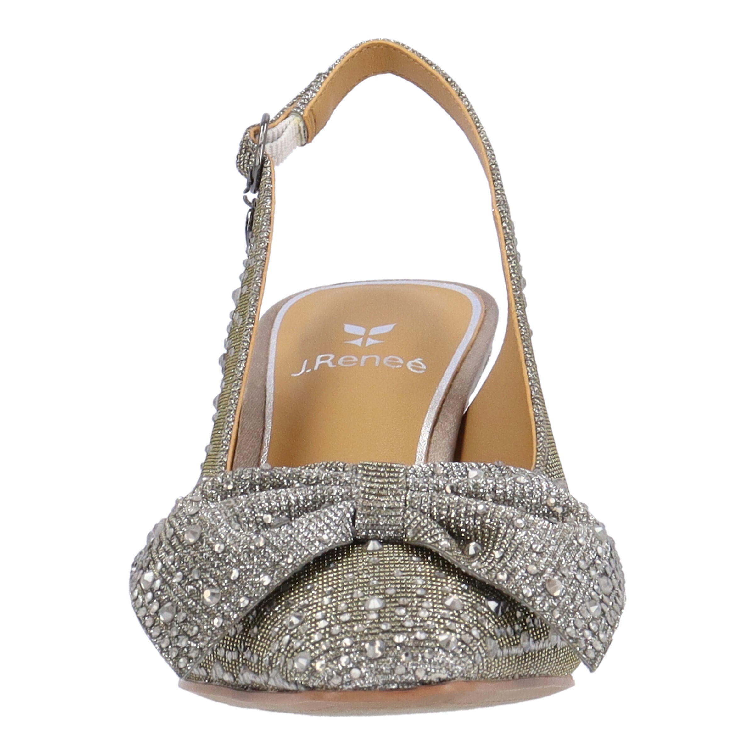 Harlan Slingback Pump, PEWTER, alternate image number 2