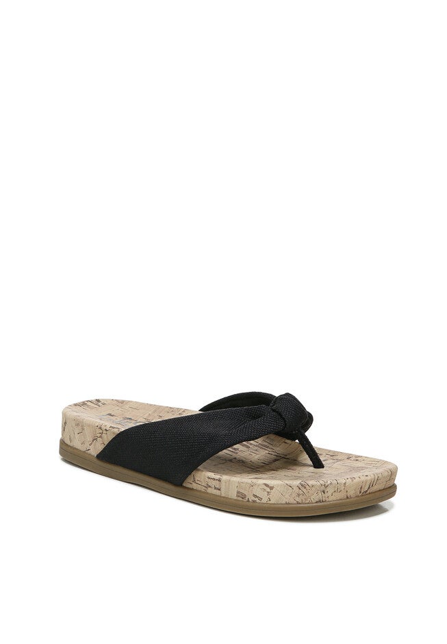 Happy Thong Slide Sandal, BLACK, hi-res image number null