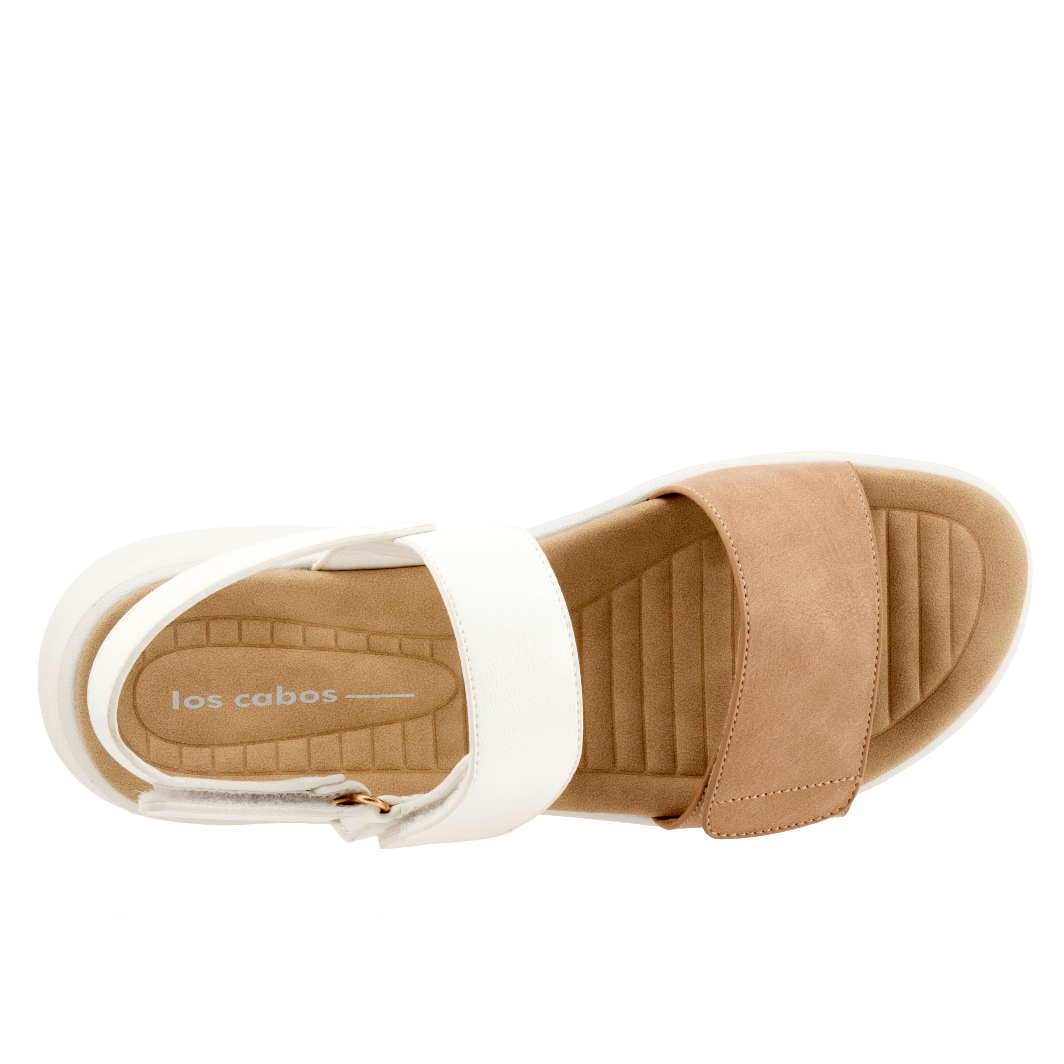 Arica Sandal, TAUPE WHITE, alternate image number 3