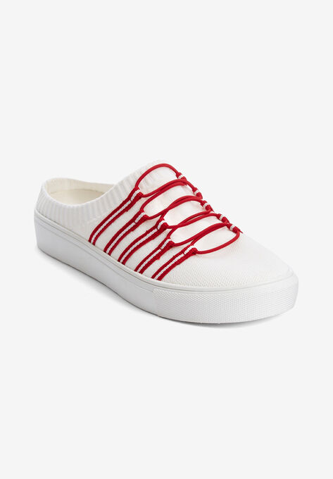 The Charlotte Machine Washable Sneaker by Comfortview, WHITE, hi-res image number null