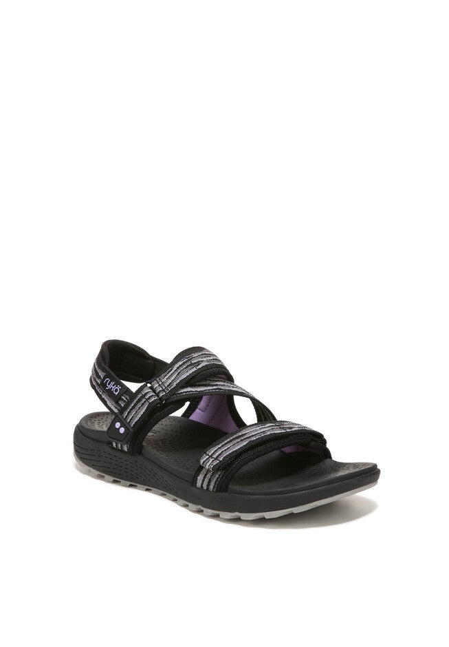 Taiga Trail Sandals, BLACK, hi-res image number 0