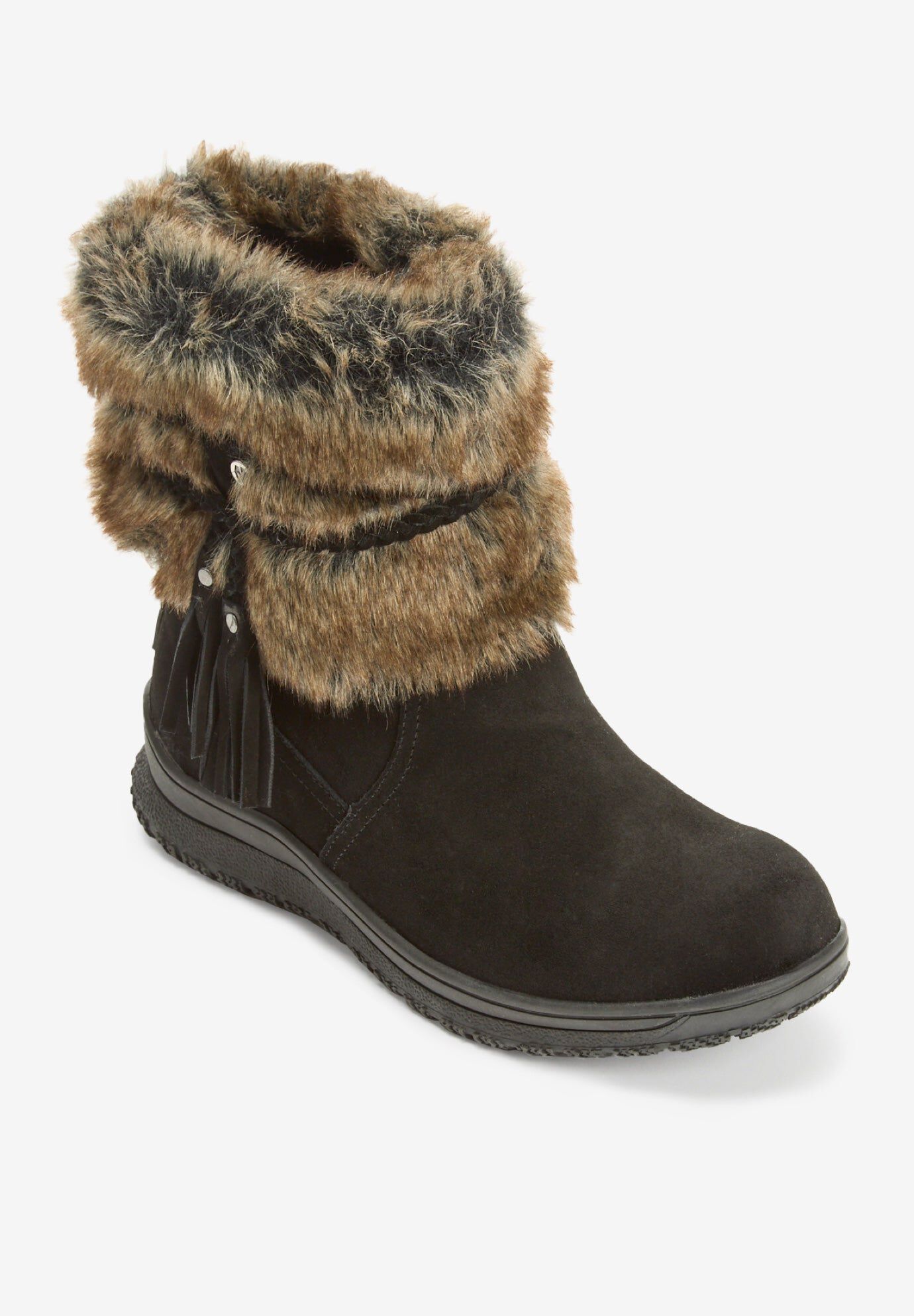 The Everett Water Resistant Slip On Boot, BLACK, hi-res image number 0