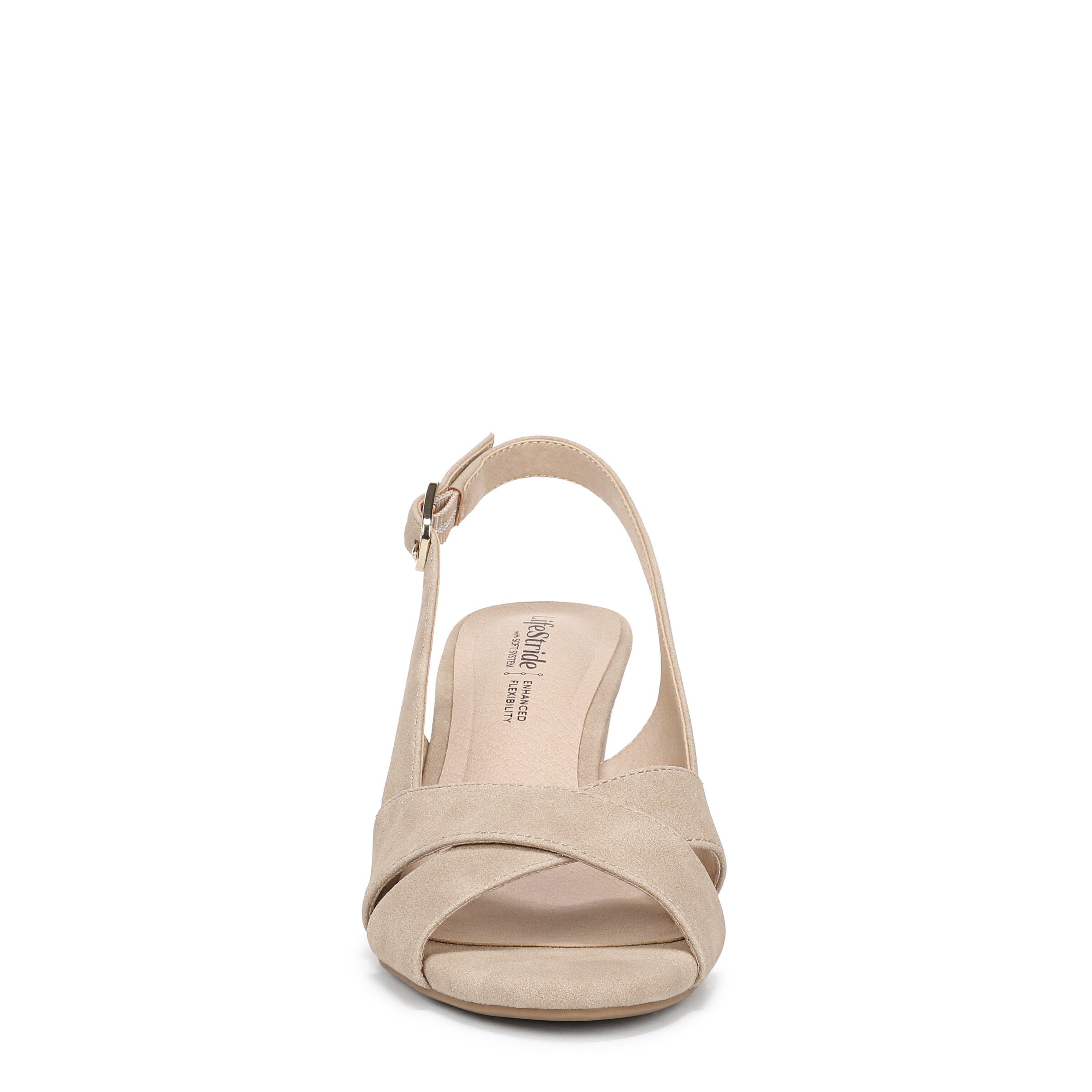 Freesia Slingback Sandal, DARK TAUPE, alternate image number 4