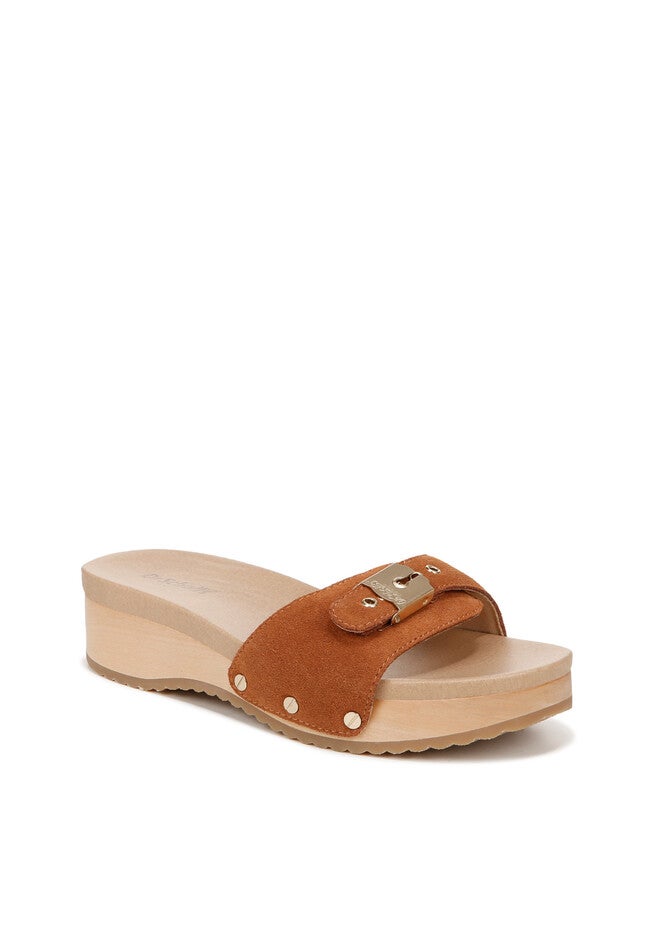 Original Too Wedge Sandal, HONEY BROWN LEATHER, hi-res image number 0