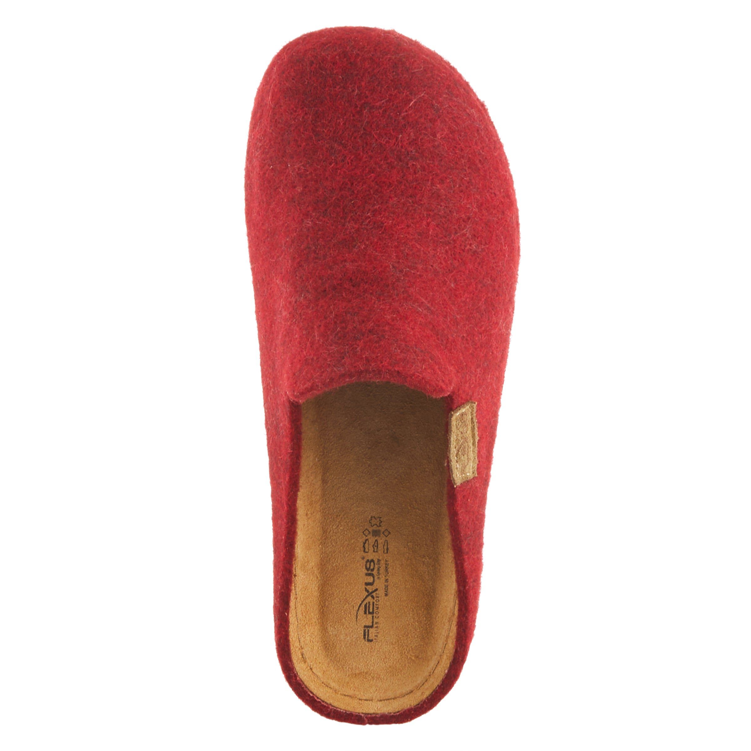 Cloggish Open Back Clog Slipper, RED, alternate image number 3