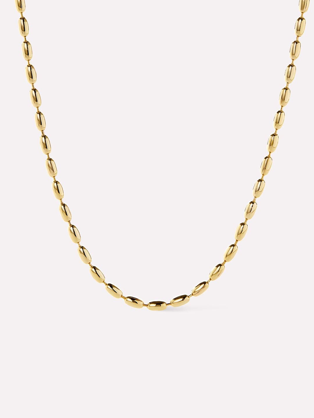 Ball Chain Necklace - Capri, GOLD, hi-res image number 0