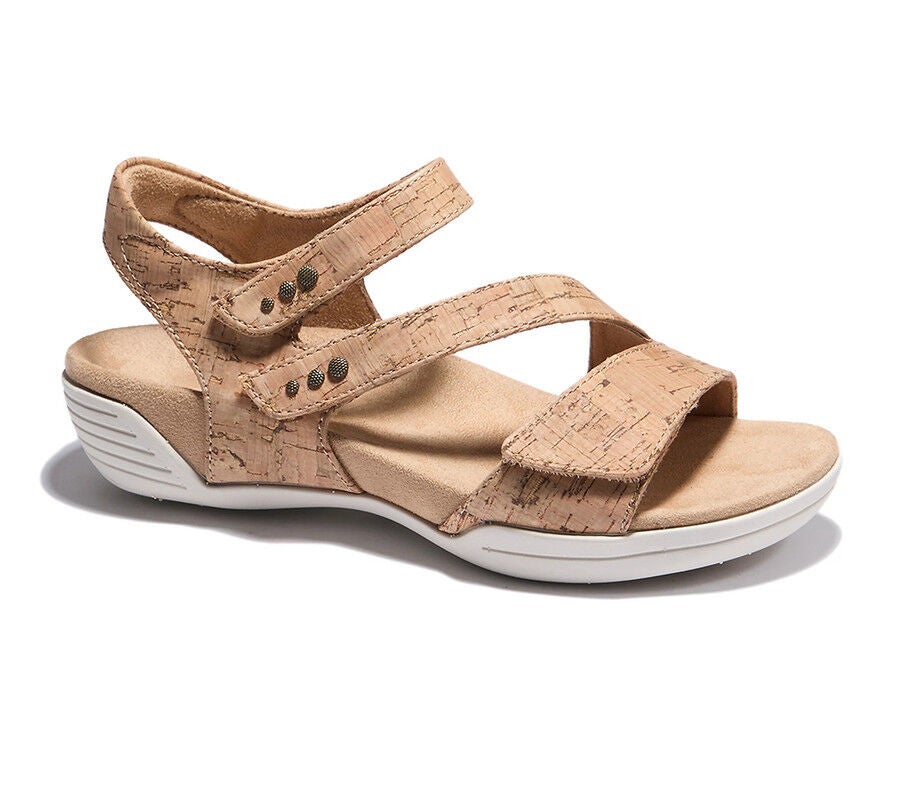 Denia Adjustable Sandal, CORK, hi-res image number 0
