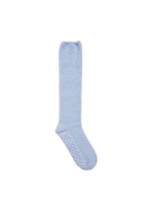 Micro Chenille Slipper Socks, CHINA BLUE, hi-res image number null