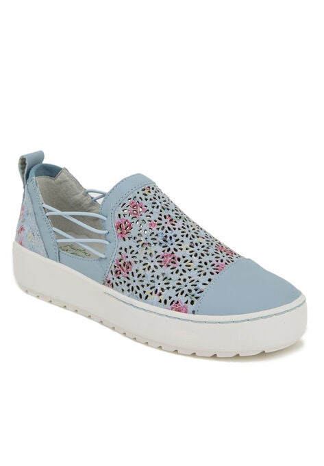 Erin Slip On Sneaker, BLUE FLORAL, hi-res image number null