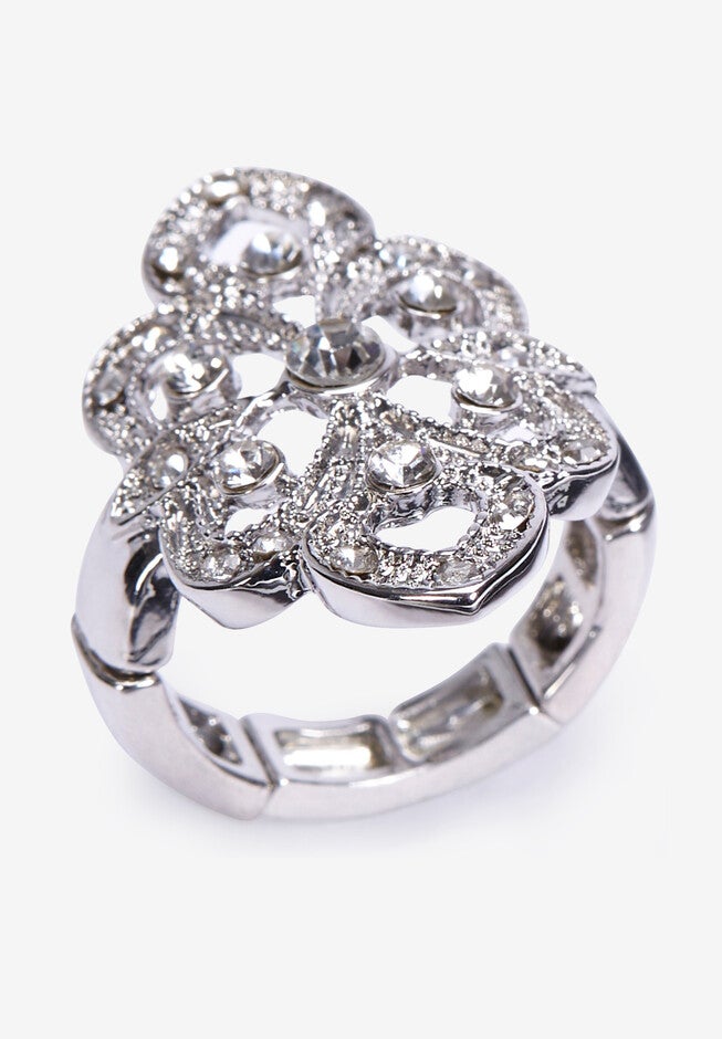 Rhinestone Ring, , alternate image number null