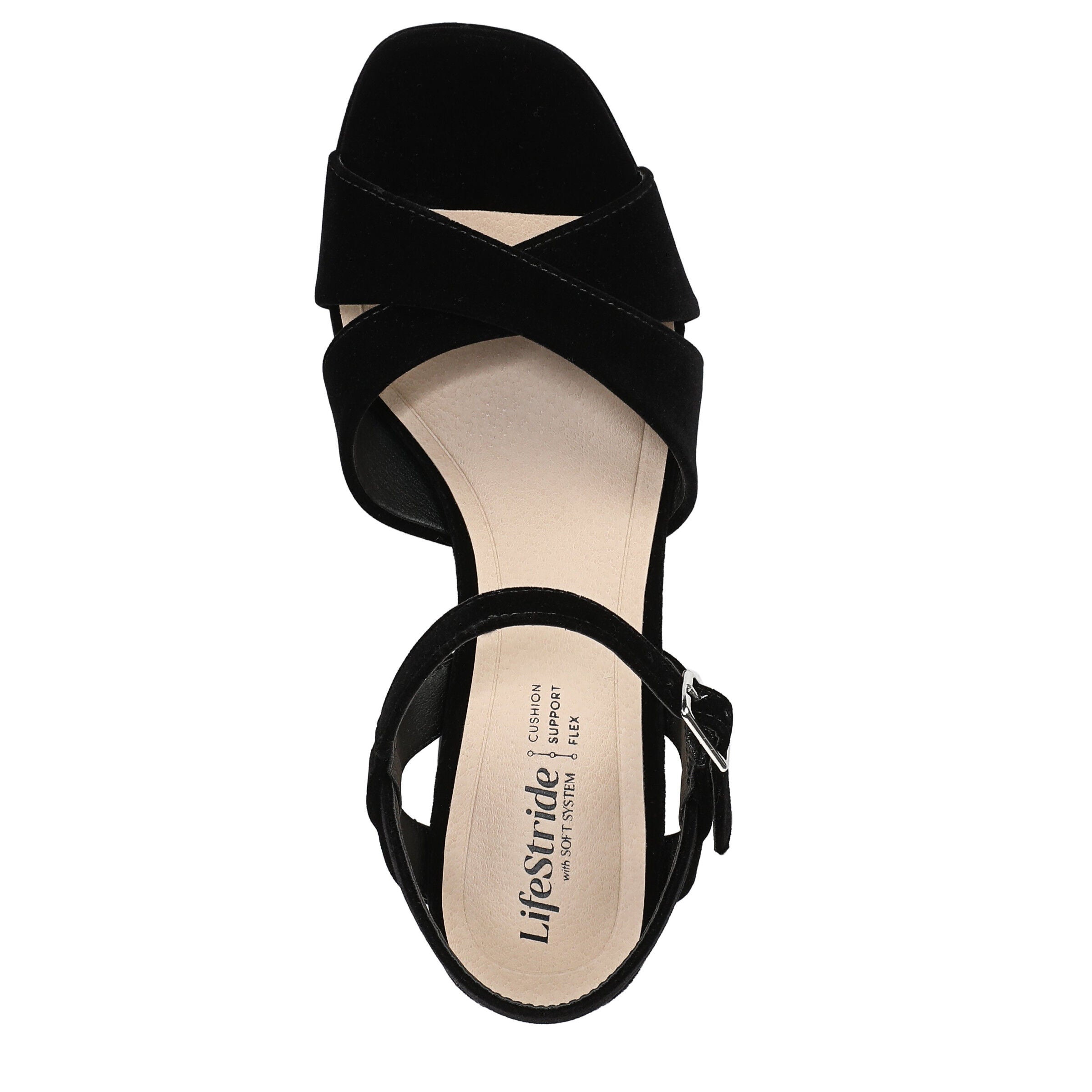Alice Dress Sandal, BLACK, alternate image number 6