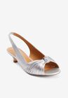 The Katelyn Slingback, SILVER, hi-res image number null